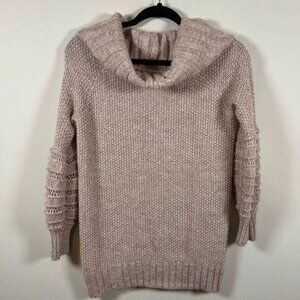 LEX Boutique Cozy Knit Cowl Neck Sweater